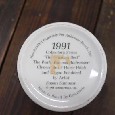 Budweiser & Avon Beer Steins