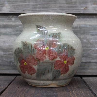 Meaders Poinsettia Vase