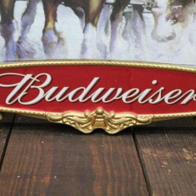 Budweiser Clydesdale Sign With Feet