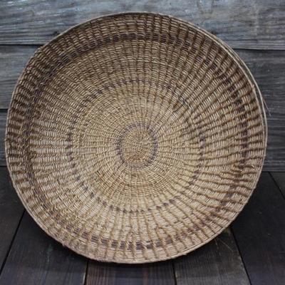 Vintage Native American Pine Needle Basket