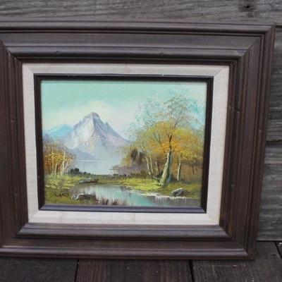 European Mountain Scene