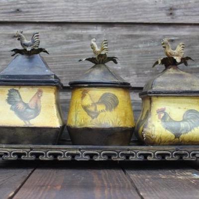 Rooster canisters