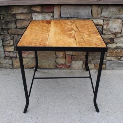 Iron & wood table