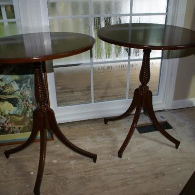 Bombay Company Spindle Leg Tables