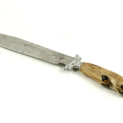 Knife Made from a Deer Hoof