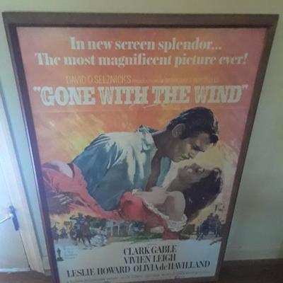 Gone With the Wind collectible movie poster