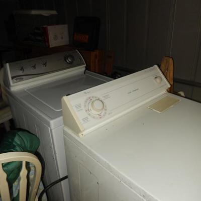 2nd washer & dryer set - both sets work