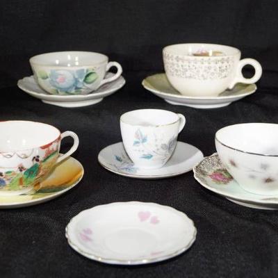 China Lot Cups and Saucers- Start or Add To Your C