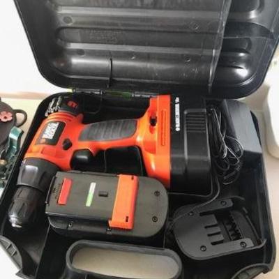 Black and Decker Drill  with case