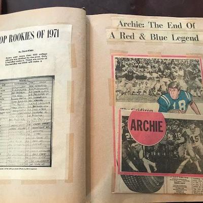2 Scrapbooks...Archie Manning 