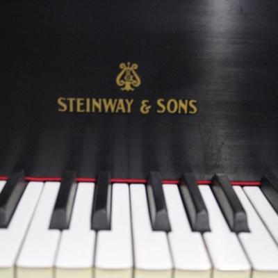 Steinway Sons 1924 Model A Grand Piano Black Satin