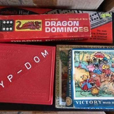 Vintage Games and Puzzles.