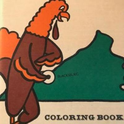 Virgina Tech Coloring Book.