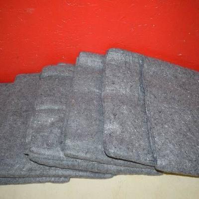6 Wool Packing Blankets