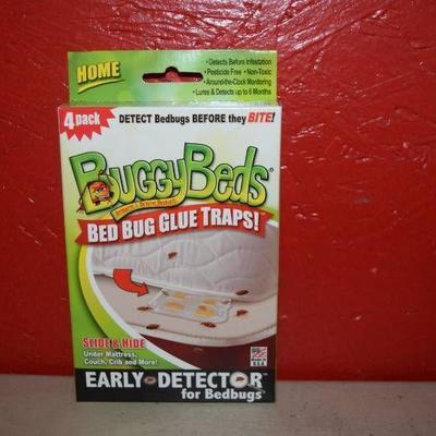 10 Packages of 4 Buggy Beds Bed Bug Glue Traps