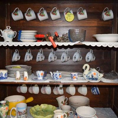 Cups, Saucers, Plates
