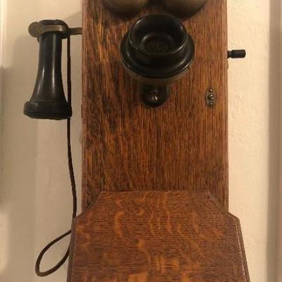 Antique Western Electric wall phone