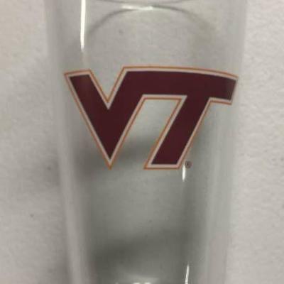 Lot 20 16 Ounce Drinking Glasses With Virginia Tec ...