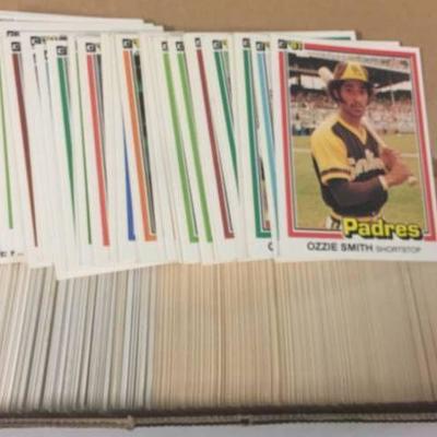 Complete Near Mint 1981 Donruss Baseball Card Set ...
