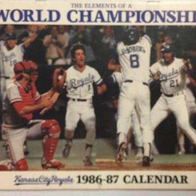 Original 1985 World Series Program with Two Bonus ...