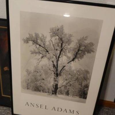 Ansel adams wall picture.