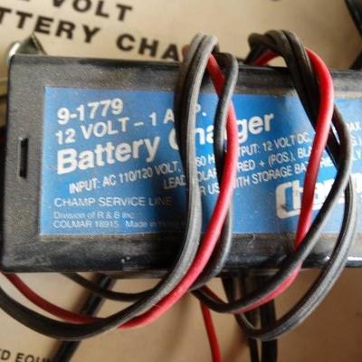 Associated 6-12 volt battery charger.