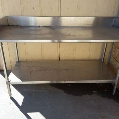Stainless Commercial Prep Table