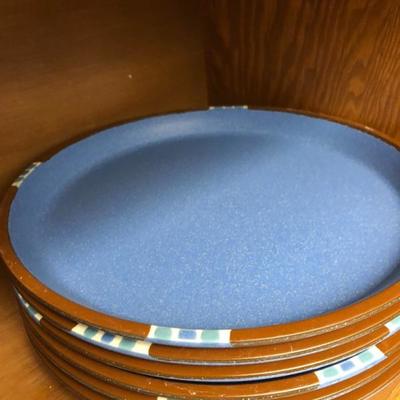 Nice  blue set of dishes 