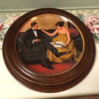Norman Rockwell plates 