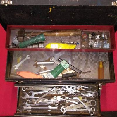 Craftsman Metal-2 Drawer-Top Tray-Toolbox