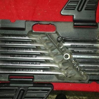 Craftsman 14pc Combination Wrench Set in Case...