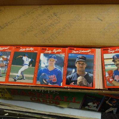vintage baseball cards1990 Don Russ complete set.