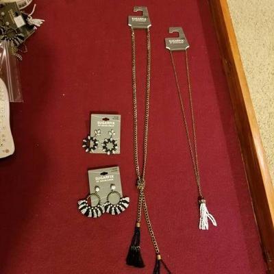 Necklace and Earrings Lot