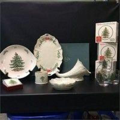 Lenox & Spode Christmas Tree Tableware