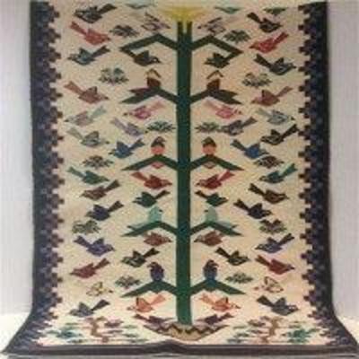 Tree of Life with Birds Rug