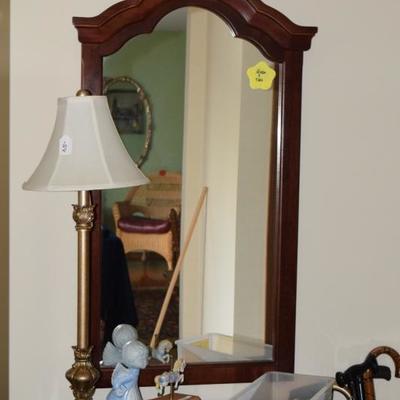 Mirror, Lamp, & Home Decor