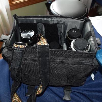 Canon Camera, Bag, & Accessories