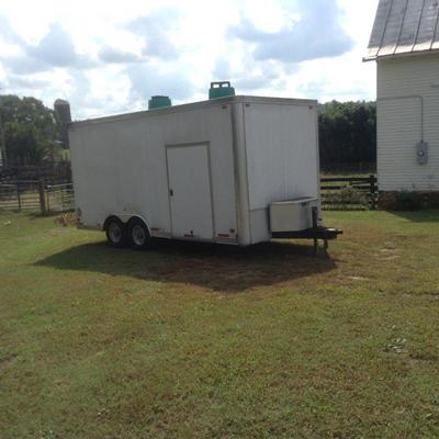 Big Kenny's 18' Enclosed Pull-Along Trailer