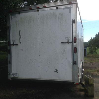 Big Kenny's 18' Enclosed Pull-Along Trailer