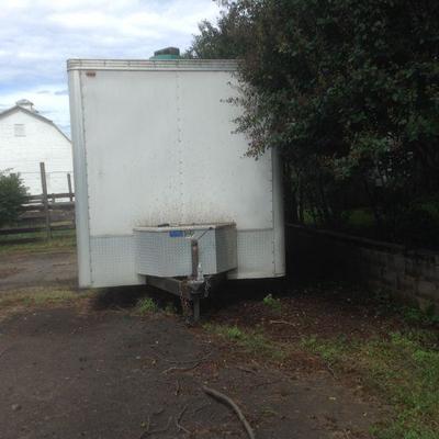 Big Kenny's 18' Enclosed Pull-Along Trailer