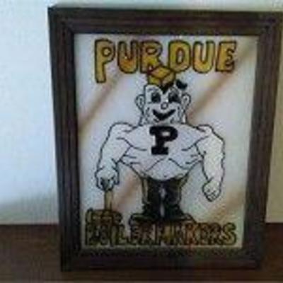 Purdue Boilermakers Stained Glass Art