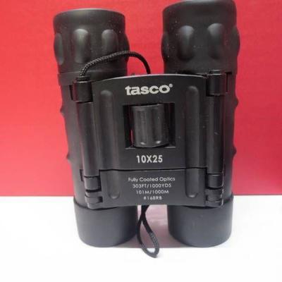 Lot of 2 Tasco 10x25 binoculars.