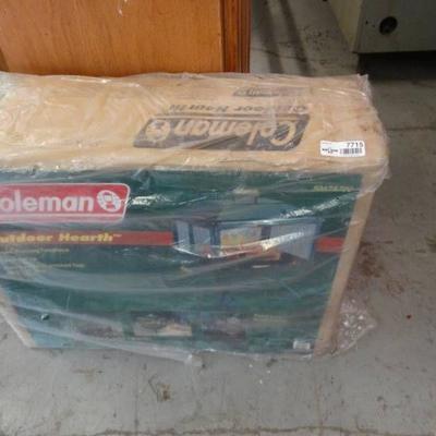 Coleman outdoor hearth- New in box