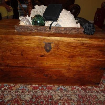 Wooden Treasure chest or Hope Chest, no insert