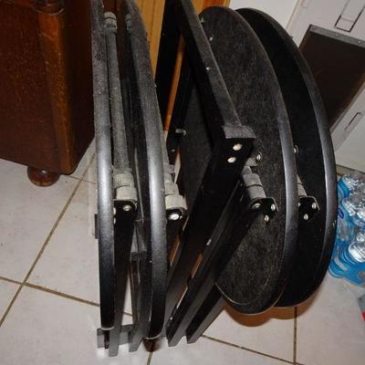 Round TV Tray Stands 