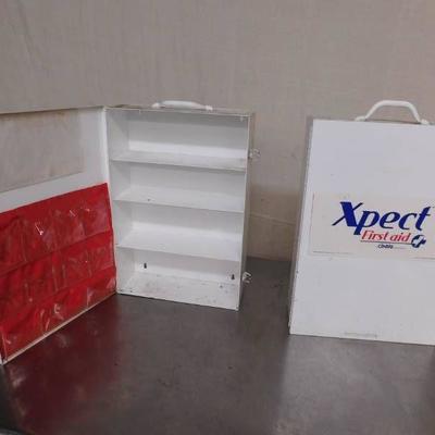 2 First Aid Metal Boxes (Wall Mountable)