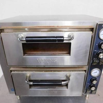 Waring Double Door Pizza Oven