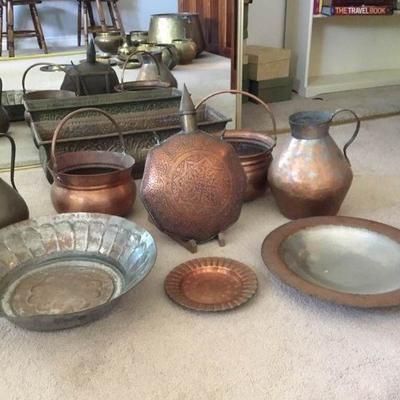 Copper Pot Collection