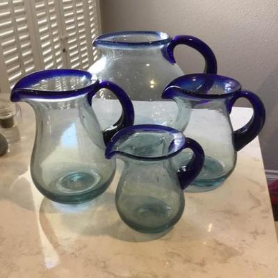 Mexican Blue Glass