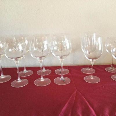 Don't Drink Alone! Set of 11 Wine Glasses